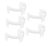 BESTYASH 5 Pezzi Sovrano simmetrico del sopracciglio curvo sagomatore per sopracciglia muffa tatuaggio sopracciglio stencil modelli di per sopracciglia plastica