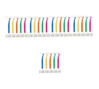 BESTYASH 5 Set Spazzolino Interdentale Adulto Intercapedine Spazzolino Da Interdentali Piccolo Spazzolini Resistenti All'usura Spazzola Per Plastica 30 Pezzi*5