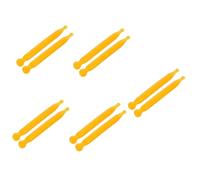 BESTYASH 5 Set Strumento Per La Tavola Da Massaggio Facciale Di Grandi Dimensioni Corpo Scultura Bastoncino Per Agopuntura Strumenti Di Massaggio Resina Giallo 2 Pezzi * 5