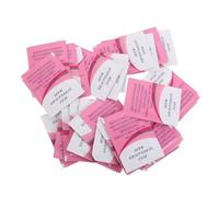 BESTYASH 50 pezzi Salviette Post Depilazione Formula per Rimozione Residui Cera Wipes Lenitivi e Nutrienti per La Pratiche e Versatili per Dopo
