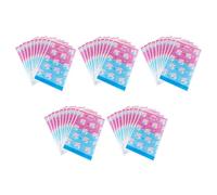 BESTYASH 50 Sacchetti di Plastica per Rivelazione del Sesso Manici Borse per Dolcetti Leggere e Riutilizzabili per Feste di Compleanno e Gender Reveal Party per