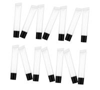 BESTYASH 50pezzi Tubetto Trasparente per Lucidalabbra Plastica Vuoto Spremere Buona Tenuta Non Perde Né Si Rompe Leggero e Facil Trasportare per Balsamo Labbra Lucidalabbra Lozioni e Altri