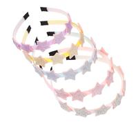 BESTYASH 5pezzi Fascia Per Di Stella Per Ragazzo Ragazza Fascia Decorazioni Di Stelle Per Feste e Usi Quotidiani Materiale Selezionato Resistente e e Sicura Indossare