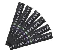 BESTYASH 6 pezzi Adesivi Termometro per Indicatori Temperatura Colorati per Monitoraggio Facile e Della Temperatura per Mantenere un Sano per