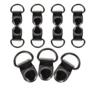 BESTYASH 60 Ganci per Lacci da Scarpone in Metallo Fibbie per Riparazione Lacci da Scarpa Ganci Antiscivolo per Scarponi da Trekking e Alpinismo Set da 60 Pezzi per Uso Outdoor e