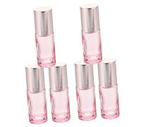 BESTYASH 6pezzi Bottiglie di Vetro Flacone Roll Oli Essenziali Flacone di Profumo Ricaricabile Contenitore per Profumi per Viaggi e Uso Quotidiano