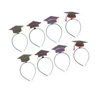 BESTYASH 8 Pezzi Banca Del Cappello Da Bachelor Fascia Laureata Cerchietto Per Per La Festa Di Laurea Scuola Fascia Per Cappello Laureato Arredamento Laureato Fascia Di Laurea Carta