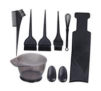 BESTYASH 8 Pezzi Kit per Colorazione Ciotola Pettine Spazzola e per Strumenti Pratici per Parrucchieri e Domestico