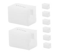 BESTYASH 8 pezzi Protezioni Angoli in Silicone Morbido per Maniglie e Mobili Paraspigoli Antiurto Trasparenti per Cameretta Protezione Sicura per Tavoli e Armadi