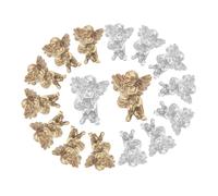 BESTYASH Accessori Nail Art Angeli in Resina 3d Chic e Facili da Usare 80 Pezzi per Decorazioni Unghie Perfette a Matrimoni e Feste