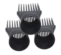 BESTYASH Accessori Per Asciugacapelli 3 Pezzi Set Pettine a Vento Plastica Durevole Attacco Professionale Per Phon Uso Styling Chioma Salone