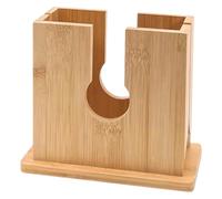 BESTYASH Affettatrice per Bagel Manuale in Legno per Pane e Prodotti da