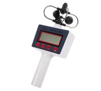 BESTYASH Anemometro Digitale Portatile Compatto con Display LCD Misuratore Vento per Agricoltura e Didattica Geografica