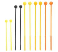 BESTYASH Bacchette per Percussioni in Plastica 10 Pezzi, Mallet per Xilofono e Glockenspiel, Design Ergonomico, Compatibilità Ampia, Adatte per Batteria e Strumenti a Percussione