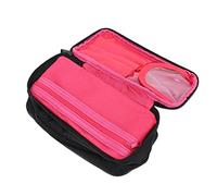 BESTYASH Borsa Cosmetici Portatile Due Strati per Rossetto e Bottiglie per Viaggi e Outdoor Resistente e per e per Amiche