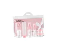 BESTYASH Bottiglie Viaggio Pet Set Contenitori Ricaricabili per Shampoo e Lozione Squeeze per Crema e Spray Trasparenti e Portatili per Viaggi e Attività Outdoor