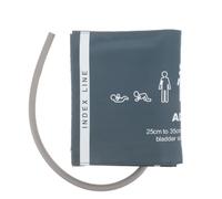 BESTYASH Bracciale per Misuratore di Pressione Sanguigna Design Regolabile in Nylon Pratico Tubo in Gomma e Fascia Adesiva Comoda per Monitoraggio del Braccio