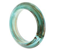 BESTYASH Bracciale Rigido Donna Geometrico Vintage Acrilico Traslucido Bangle Braccialetto Unisex Moderno