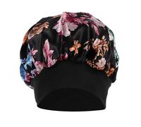 BESTYASH Cappello Notte Elasticizzato per Dormire Copricapo Protettivo per Lunghi Stile Classico con per Dei e Relax Notturno