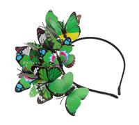 BESTYASH Cerchietto per Capelli da Sposa Monarch Copricapo da Cerimonia del Tè Farfalla Fascinator da Sposa Accessorio da Cerimonia del Tè Cerchietto per Capelli