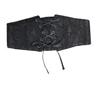 BESTYASH Cintura Donna Elastica in Vita Lacci Cintura Elegante Corsetto in Pelle Pu Per Abiti Da Sposa e Feste