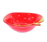 BESTYASH Ciotola Fragola Decorativa per Servire Cibo Insalatiera e Fruttiera Materiale Durevole e Facile da Design Originale Frutta