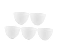 BESTYASH Ciotola Per Maschera in Silicone Medio Per Realizzazione Manuale, 5 Pezzi, Accessori Per Bellezza, Strumento Per Preparare Maschere Viso, Compatibile Saloni e Utilizzo Domestico