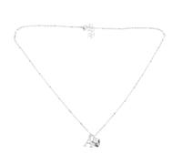 BESTYASH Collana Choker con Ciondolo a Forma di Cuore e Lettera A Catena in Metallo Raffinata per Ragazze e Donne Gioiello alla Moda con Pendenti Simbolici