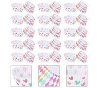 BESTYASH Coppette Monouso Per Cupcake 2.68X2.68X1.26 Pollici Pirottini Carta Muffin Resistente All'Olio 400 Pezzi Supporto Per Feste Compleanno Halloween Riunioni Familiari