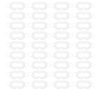 BESTYASH Copriocchi Monouso per Visori Vr 50 Pezzi, Cuscinetti Antisudore Traspiranti Non Tessuto, Protezione Igienica per Realtà Virtuale, Compatibili la Maggior Parte dei Dispositivi,