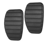 BESTYASH Copripedali Protettivi in Gomma Per Freno e Frizione 2 Pezzi Kit Di Ricambio Auto Copertura Antiscivolo Per Interni Veicoli Per Sicurezza Di Guida