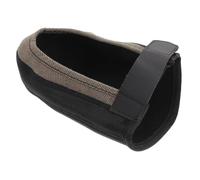 BESTYASH Copriscarpe da Ciclismo per Mountain Bike, Nero, Poliestere | Suola Aperta Tallone a Cinghia, Fori Traspiranti Sotto, Calore Contro Vento e Freddo, per Scarpe da Ciclismo
