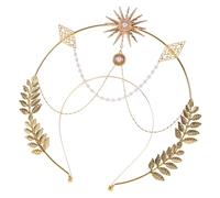 BESTYASH Coroa Foglie e Stelle per Accessorio per Donne Decorazione per Eventi e Performance