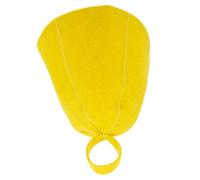 BESTYASH Cuffia Da Doccia in Feltro Di Lana Cappelli Da Sauna Traspirante Cappello Da Sauna Cappello Sauna Sudore Uomini Forniture Per Il Bagno Cappello Da Doccia Per Sauna Provato Giallo