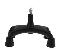 BESTYASH Cuscinetto per Piedi per Bastoncini da Trekking Punte di Ricambio per Stampelle Base Quad per Bastoni da Passeggio Punta in Plastica Antiscivolo per Attività all Aperto