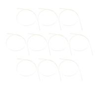 BESTYASH di Rilegatura Accessori Pratici e Sicuri per Liutaio 10 1650x6x1,5mm in ABS Bianco e Costruttore di per Chitarra