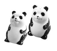 BESTYASH Dispenser Spezie e Stuzzicadenti Shaker Forma Panda Contenitori Condimenti Sigillati per Cucina Accessori Utensili Fun e Sicuri