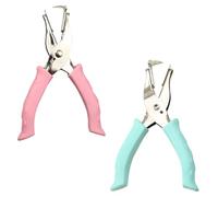 BESTYASH Estrattore Levapunti Portatile 2 Pezzi, Strumento Compatto per Rimozione Graffette Ufficio, Accessorio Leggero per Scrivania e Postazioni di Lavoro Colore Casuale