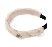 BESTYASH Fascia Larga Per Chioma Da Donna Estetica Elegante Intreccio a Stella, Accessorio Versatile Per Acconciature e Routine Di Bellezza Quotidiana