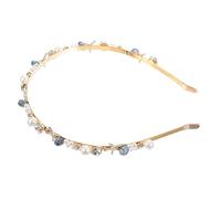 BESTYASH Fascia Per Capelli Perle Forma Di Stella Del Mare Copricapo Da Sposa Per Matrimonio in Spiaggia Accessori Per Capelli Eleganti Per Donne e Damigelle