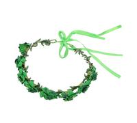 BESTYASH Fascia Per Con Ghirlanda Irlandese Ghirlanda Di Moda Fasce Per Feste Fasce Alla Moda Fasce Per La Testa Fascia Irlandese Mazzo Di Casa Accessori Fascia Green Plastica