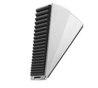 BESTYASH Fermaporta Regolabile in Acciaio Inox 304 Molla per Porta Altezza 45-75 MM Cuneo Antiscivolo per Interni ed Esterni Protezione Contro Vento e Urti per Casa Ufficio e Spazi