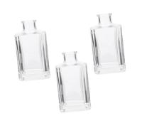 BESTYASH Flacone per 150Ml in Vetro Trasparente Flacone Decorativo per Diffusori per Oli Spa