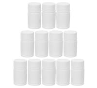 BESTYASH Flaconi per Pillole da Viaggio in Hdpe 20 Ml Tappi Sigillati 24 Pezzi Contenitori Compatti per Conservazione Farmaci e Uso Quotidiano