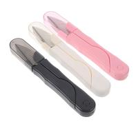 BESTYASH Forbici U a Forma di U 3 Pezzi in Acciaio Inossidabile e Abs, Resistenti e Facili da Trasportare per Cucito e Taglio Stoffa, Accessori per Ricamo e Fai da Te Colore Colore Casuale