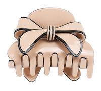 BESTYASH forcina ad arco artiglio Presa fermagli jumbo per spessi bobby di moda Accessori per acconciatura artigli per molletta Clip di grandi Foglio di acetato rosa