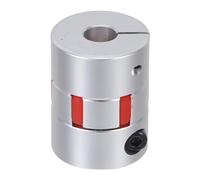 BESTYASH Giunto Flessibile in Lega di Alluminio 30x40 Mm Collegamento Motore 10x14 Mm per Accoppiatore Motore Passo-passo, Smorzamento Vibrazioni e Riparazione Macchinari Industriali