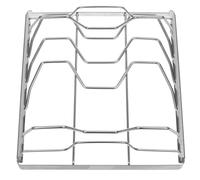 BESTYASH Graticola Barbecue in Acciaio Inossidabile Portatile Supporto per Arrosti per e Feste Allaperto Robusta e Compatta per BBQ e da Campo