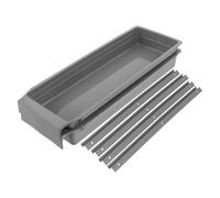 BESTYASH Industrial Sewing Machine Tool Drawer, Overlock Machine Tool Drawer, ABS, 2 Sets, Dedicated Sections for Bobbins And Thread, Storage Crafts, Seamless Drawer Operation, Resists