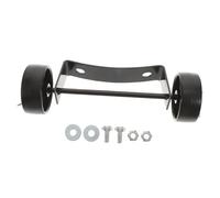 BESTYASH Kit Ruote Sostitutive in Ferro per Riscaldatore Esterno da Patio Ruote Mobili Resistenti e Facili da Installare Parti di Ricambio per Riscaldatori Gas da Giardino